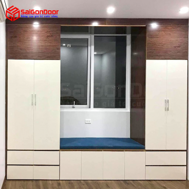 Thi công, báo giá tủ quần áo âm tường tại Hồ Chí Minh