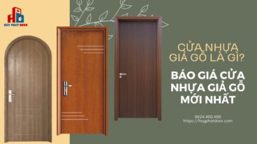 Cửa nhựa giả gỗ là gì? Báo giá cửa nhựa giả gỗ mới nhất