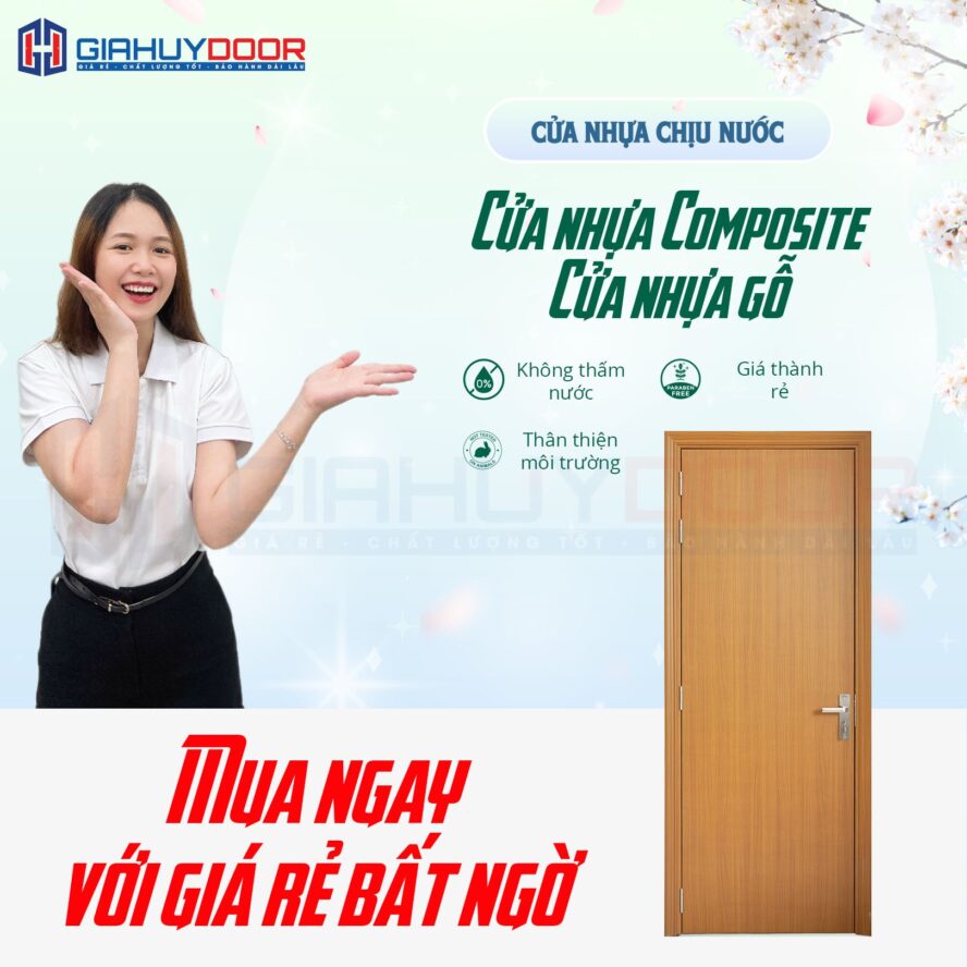 CỬA NHỰA CAO CẤP GIAHUYDOOR – LỰA CHỌN HOÀN HẢO CHO MỌI NGÔI NHÀ
